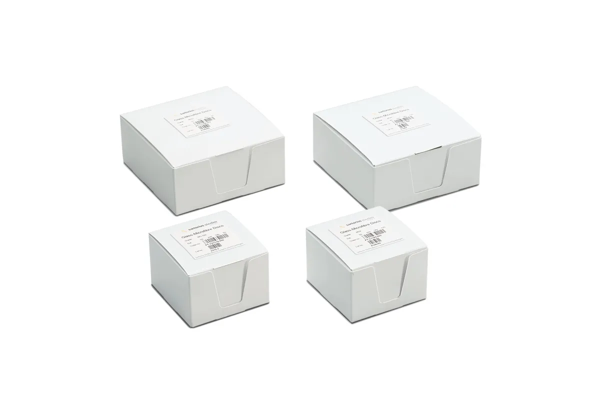 Glass Micro Fiber Filter Grade MGG; diameter 47mm; Pack of 100 - Gambar 1
